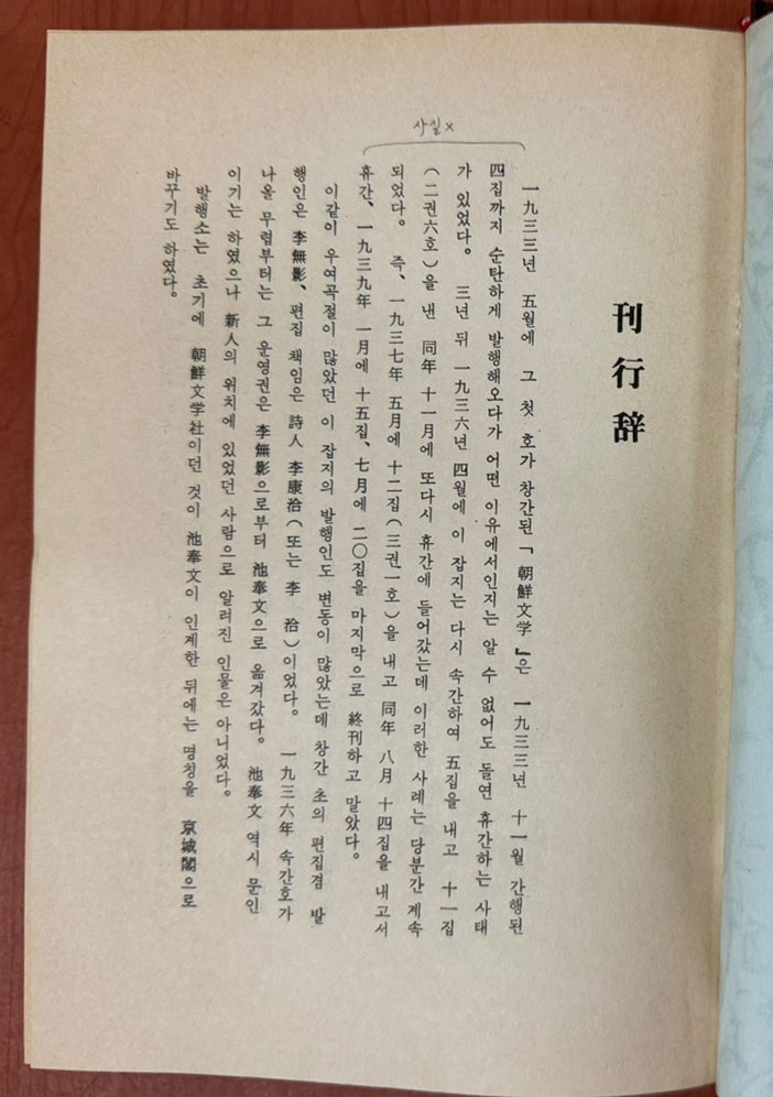 증보 조선문학 1933년 10월부터 1936년 11월까지 전6권 완질 100부 한정 영인본 / 조선문학사 / 1982년 한국학진흥원 영인