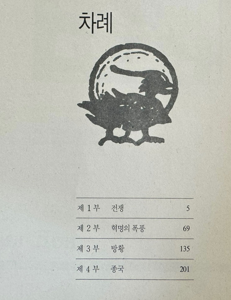 연환화로 보는 세계문학 - 고요한돈강 / 숄로호프 / 만민사 / 266페이지 / 1985년