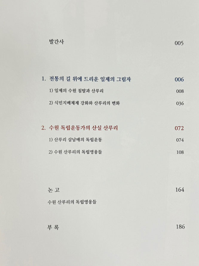 수원 산루리의 독립영웅들 독립운동가 이선경 순국 100주년 기념 테마전 / 수원박물관 / 2021