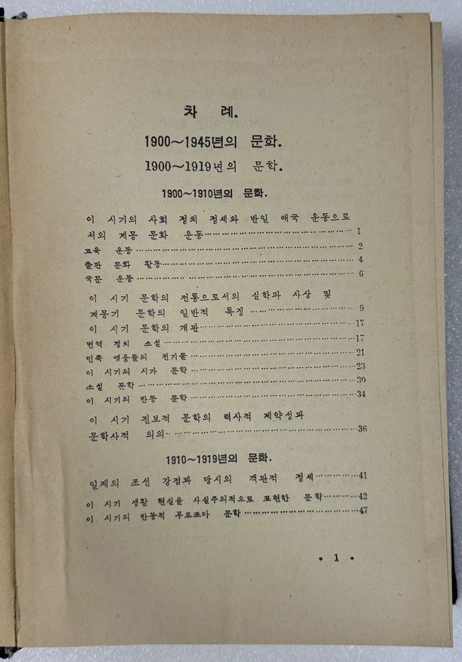 조선문학사 1900~ 연변교육출판사판 영인본