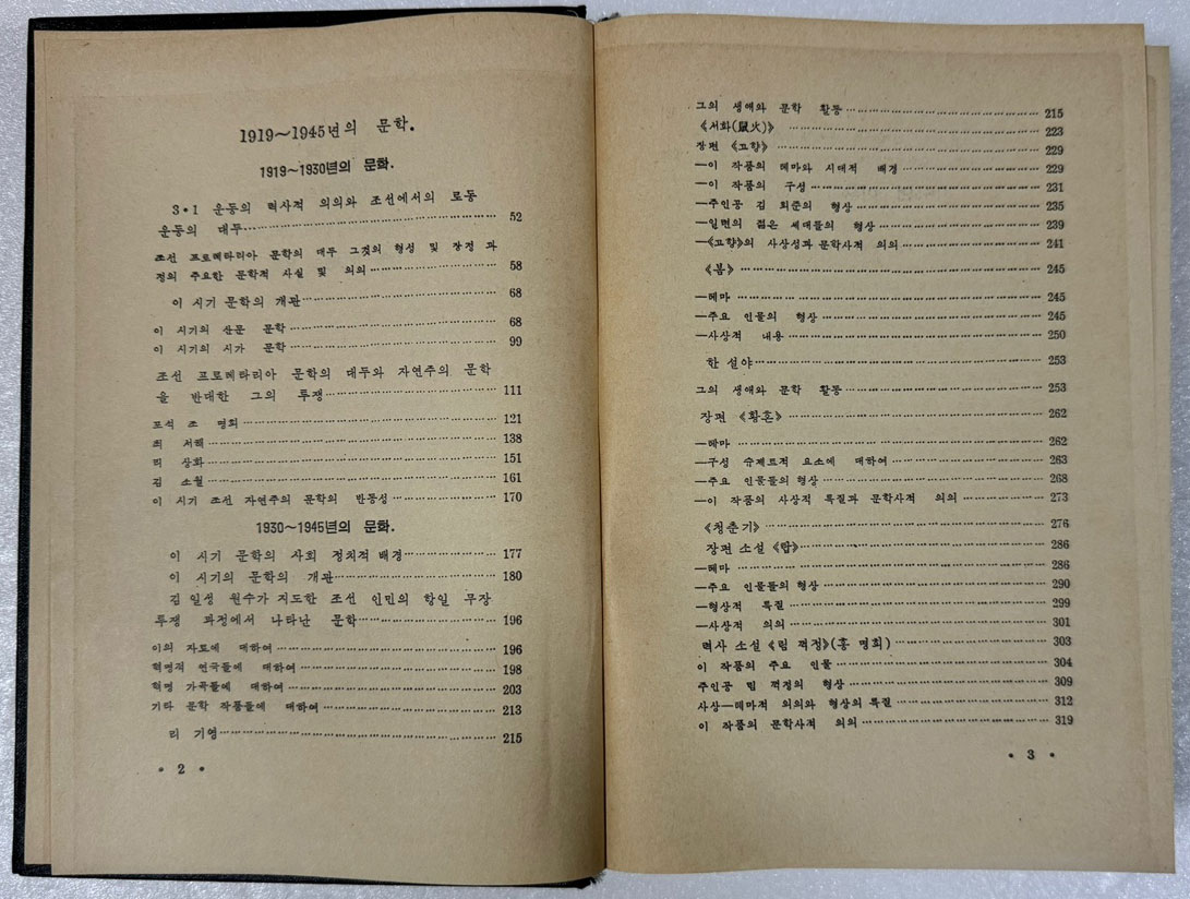 조선문학사 1900~ 연변교육출판사판 영인본