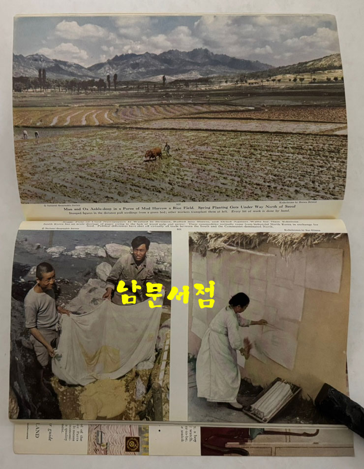 내셔널지오그래픽매거진 NATIONAL GEOGRAPHIC magazine 1950년 06월호 한국특집수록