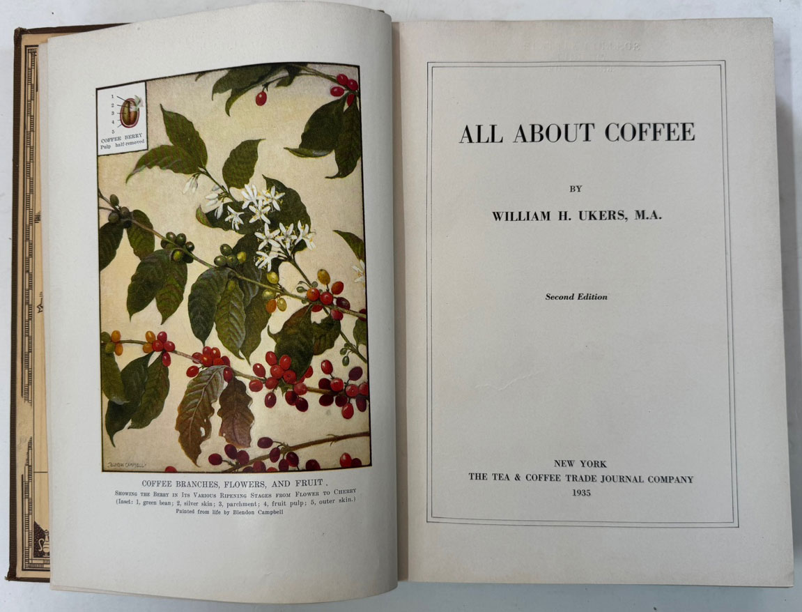 올 어바웃 커피 ALL ABOUT COFFEE / 1935년 / William H. ukers