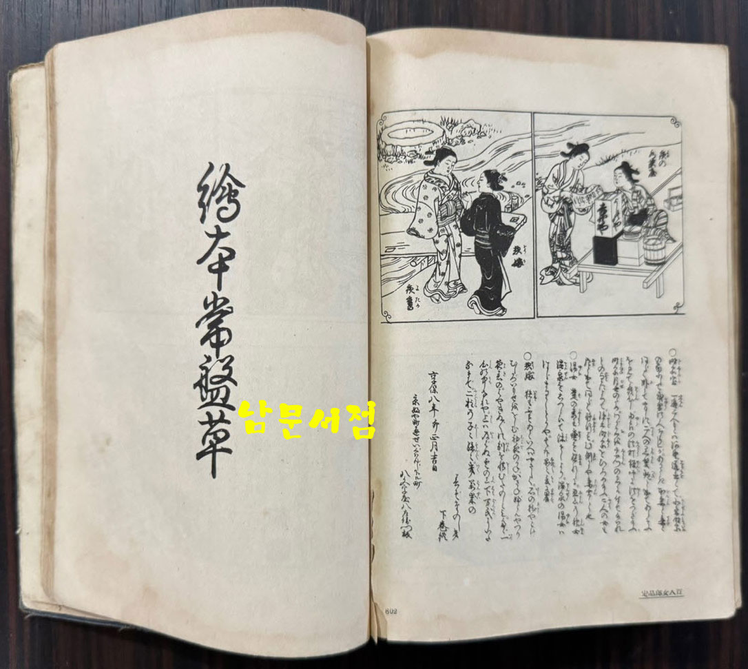 風俗圖繪集 풍속도회집-일본풍속화집