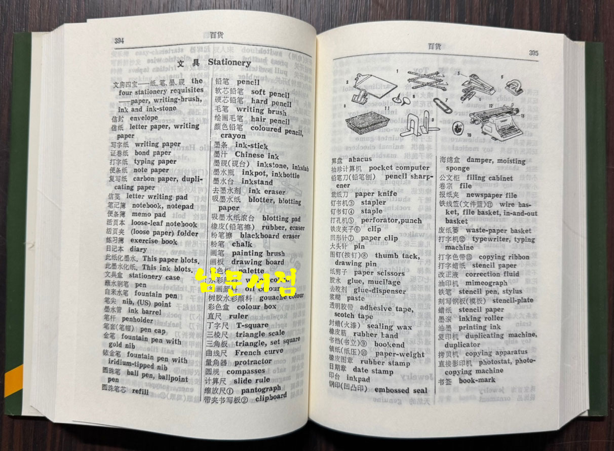 한영분류삽도사전 / 삼영서점 / 1988년 2판 / 897페이지