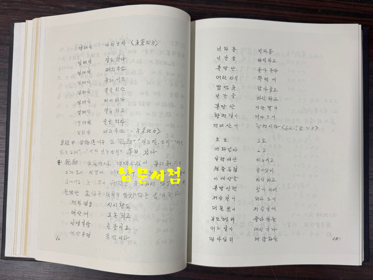 국문학학위논문집 - 고전문학 한문학 1~18 전18권 완질 1956년부터~1989년까지 / 고려대국어국문학회 / 태학사영인