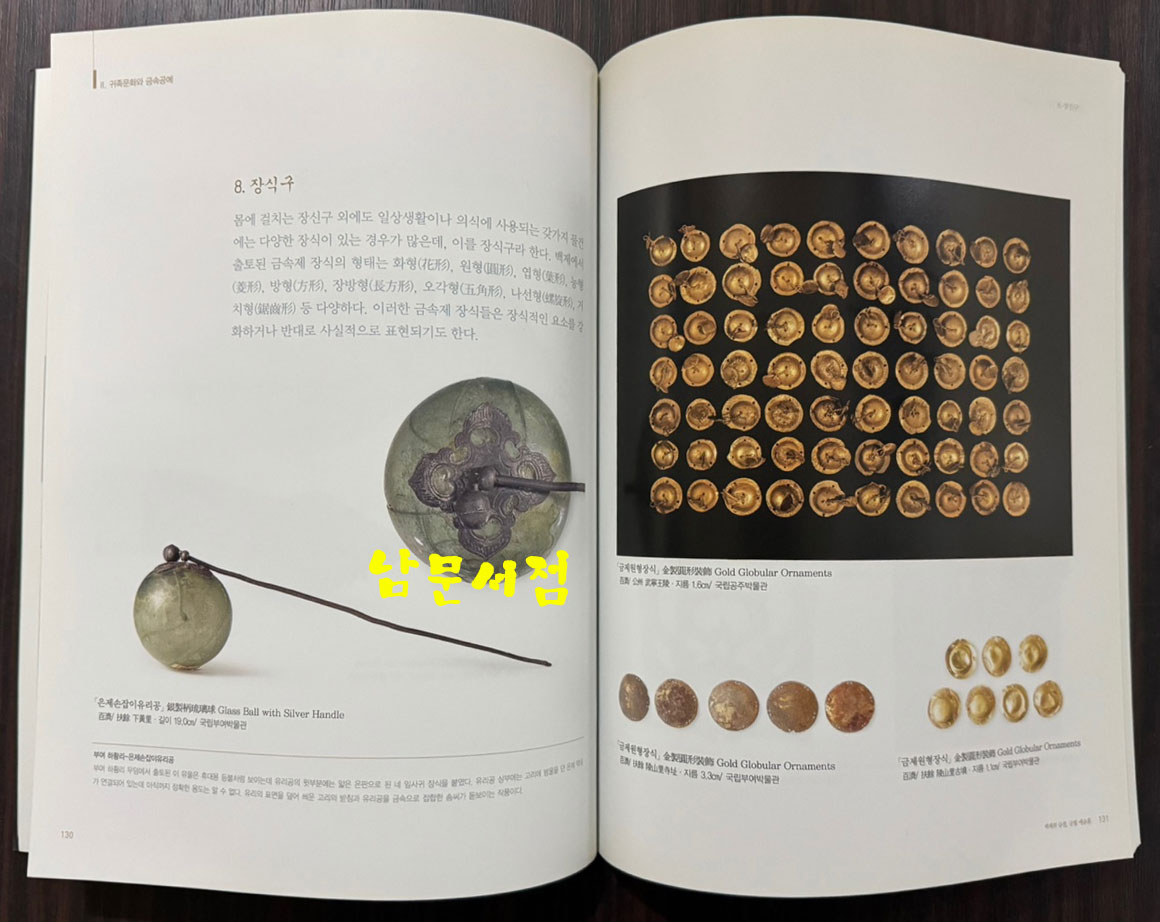 백제의숨결 금빛 예술혼 금속공예 / 국립부여박물관 / 2008년 / 247페이지