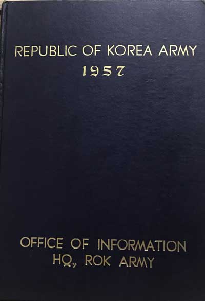 republic of korea army 1957년 대한민국육군 사진첩